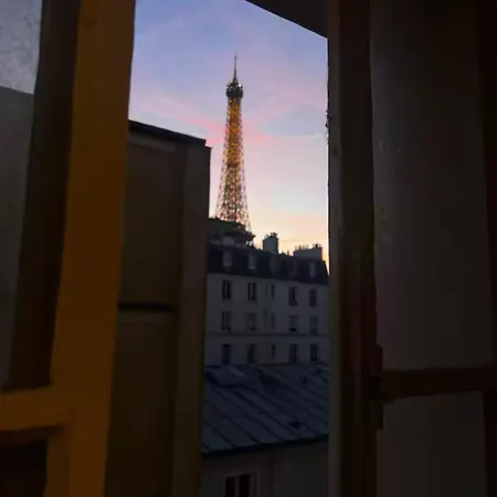 Eiffel Tower View Haussmanian Charm 2Min Walk From The Eiffel Tower Gardens Apartamento Paris Exterior foto
